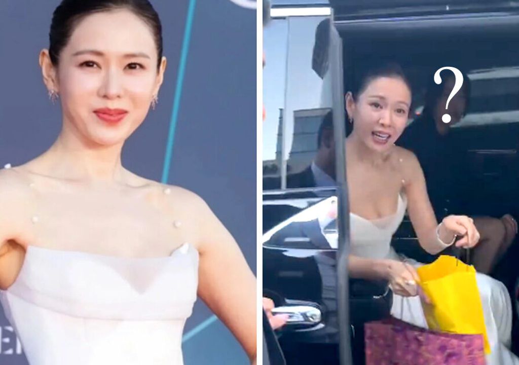 Son Ye Jin salva fã de um momento constrangedor em premiação