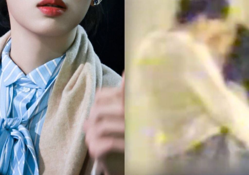 Zhou Ye é flagrada beijando suposto namorado dentro de casa