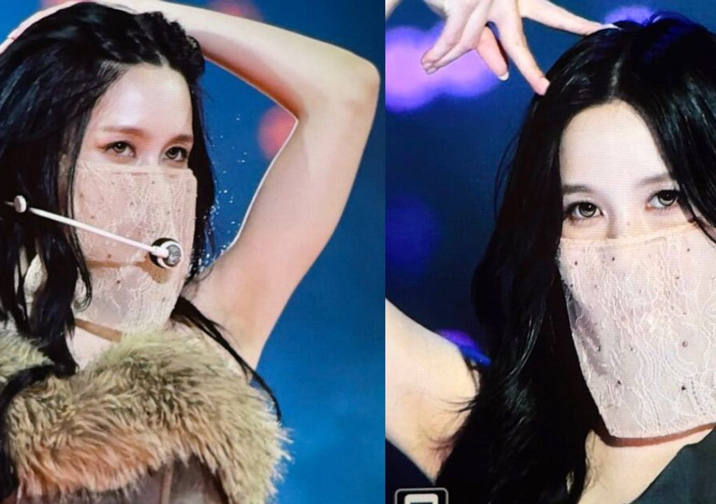 Mina do TWICE usa véu em show após cirurgia e gera debate entre fãs