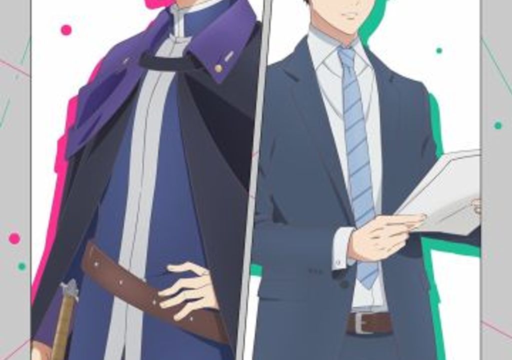 Imagem de destaque 'Isekai no Sata wa Shachiku Shidai' revela equipe, músicas-tema e trailer principal