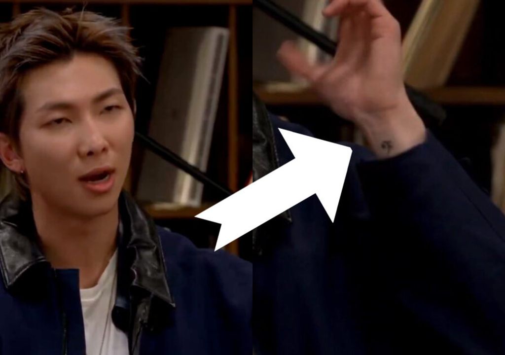 RM do BTS revela nova tatuagem em live do álbum 'ARIRANG'