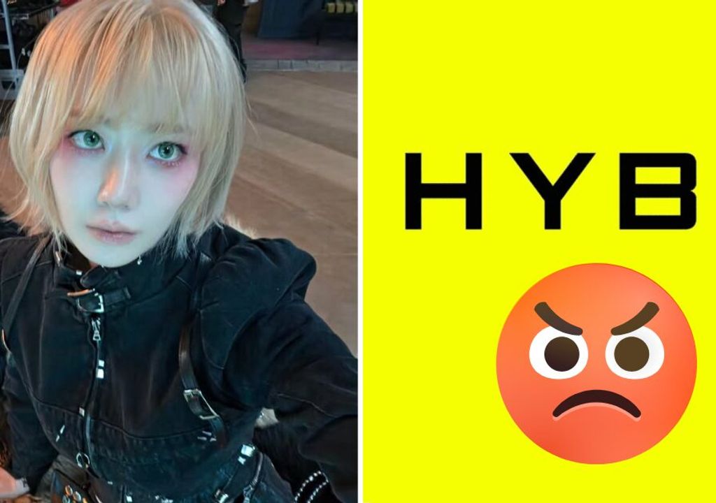 Imagem de destaque Mensagens de Sakura do LE SSERAFIM geram polêmica contra HYBE
