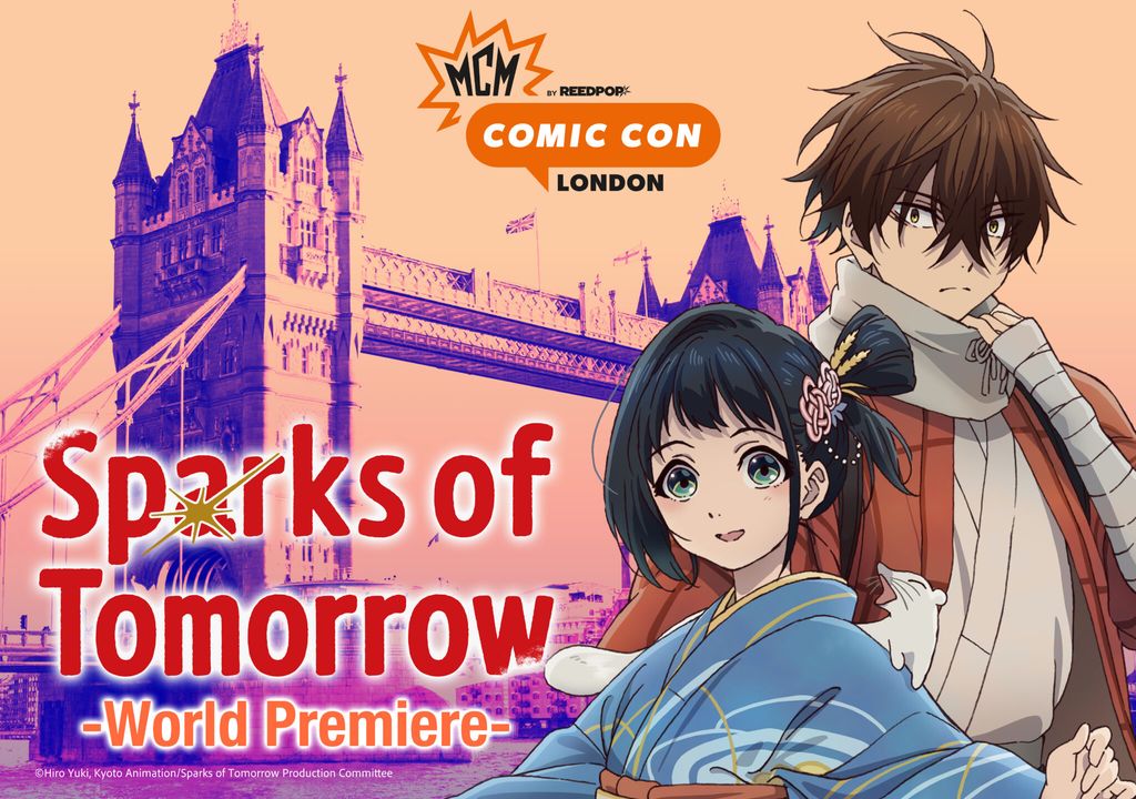 Pôster promocional de Sparks of Tomorrow para o MCM Comic Con Londres 2026