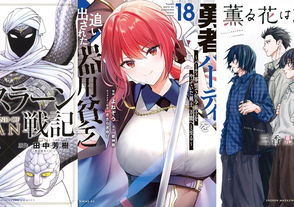 Quem dominou as vendas de mangá na semana?