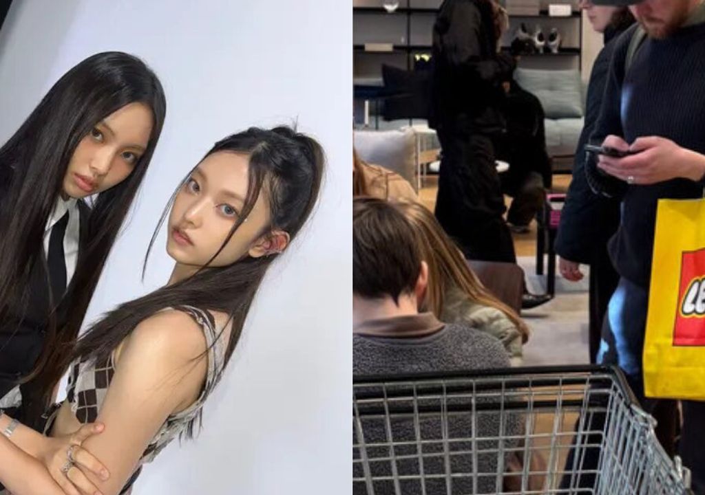 Hyein e Haerin do NewJeans são vistas passeando em Copenhague
