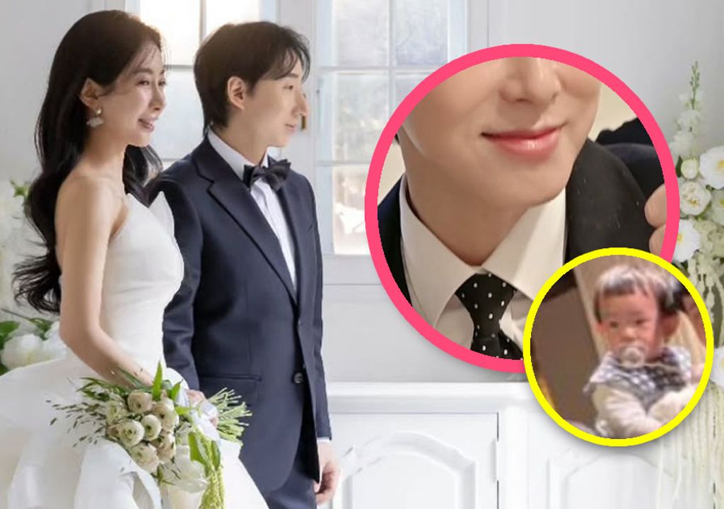 Lee Dong Wook leva o filho a casamento de amigo e encontra com ídolo do K-pop
