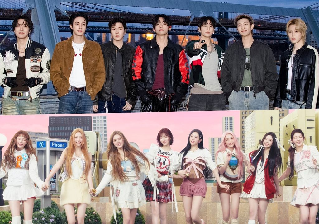 BTS conquista coroa quíntupla nas paradas da Circle e Hearts2Hearts lidera streaming