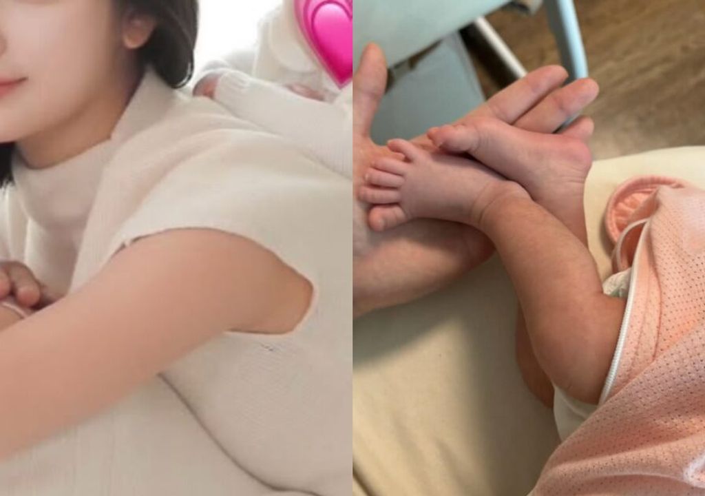 Imagem de destaque Ex-membro do ALICE, Sohee, surpreende fãs com fotos da gravidez e da nova filha