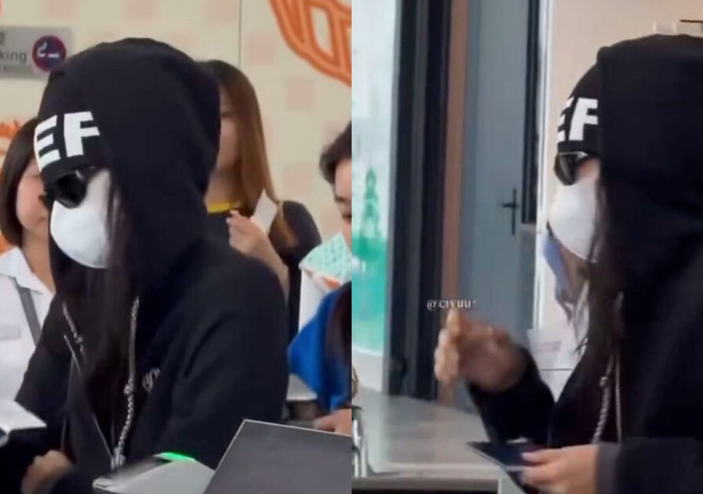 Jennie do BLACKPINK no aeroporto: atitude na segurança divide opiniões