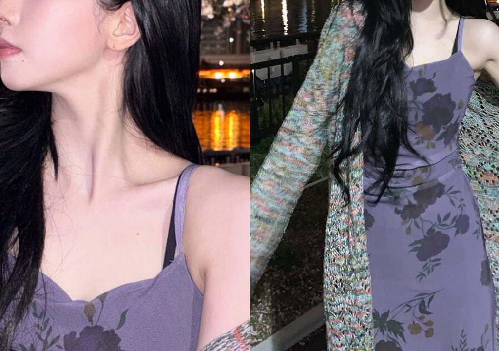 Karina do aespa viraliza com vestido super acessível em fotos de cerejeira